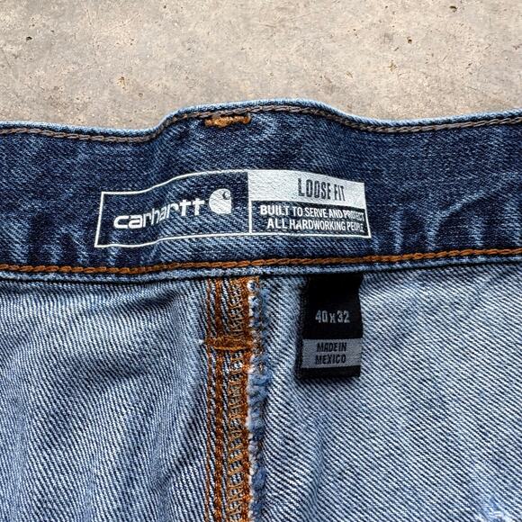 Essential Baggy Denim Carhartt Double knee‎ jeans - Picture 4 of 4